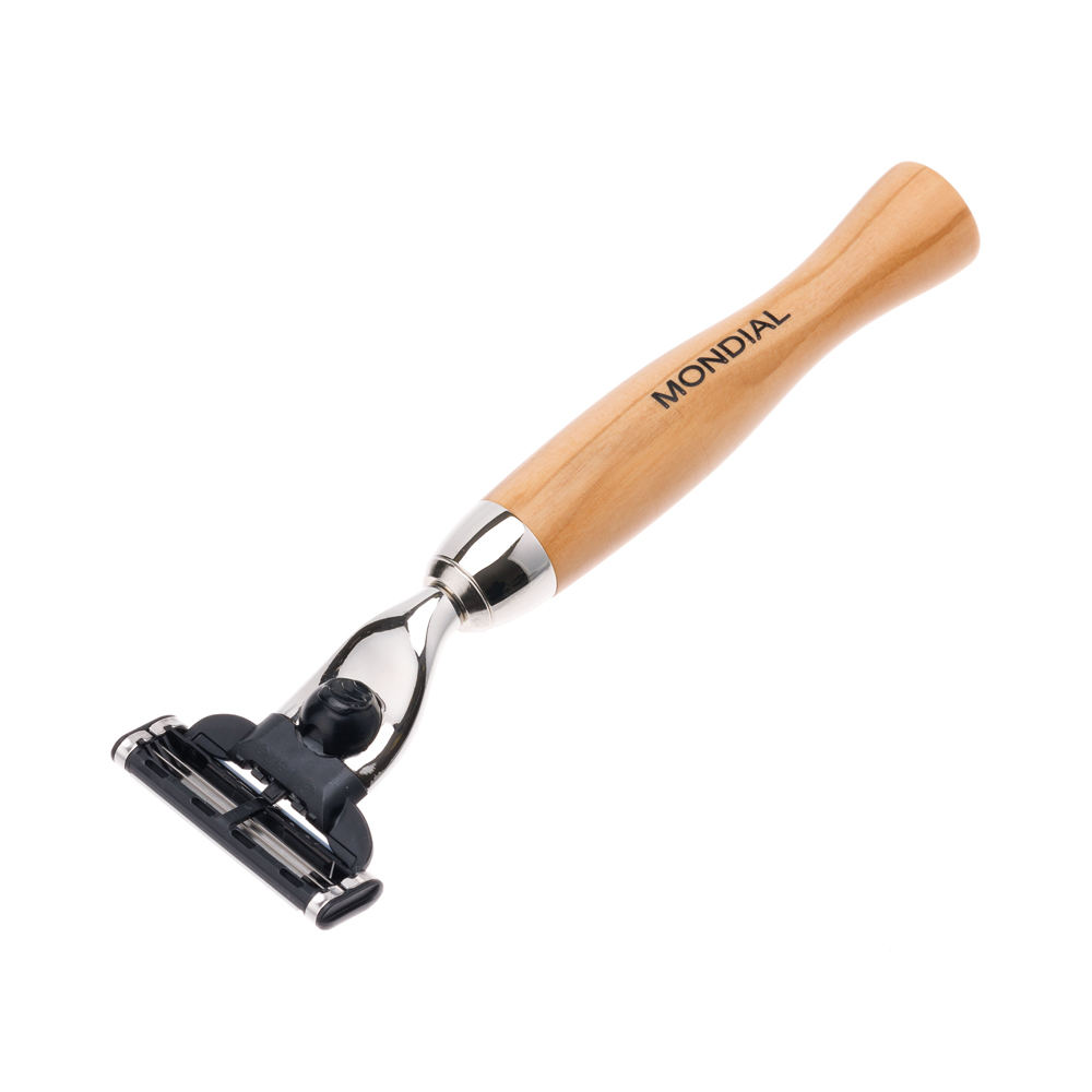 Бритвенный набор: станок, помазок, подставка, чаша MONDIAL ST-445-OMT