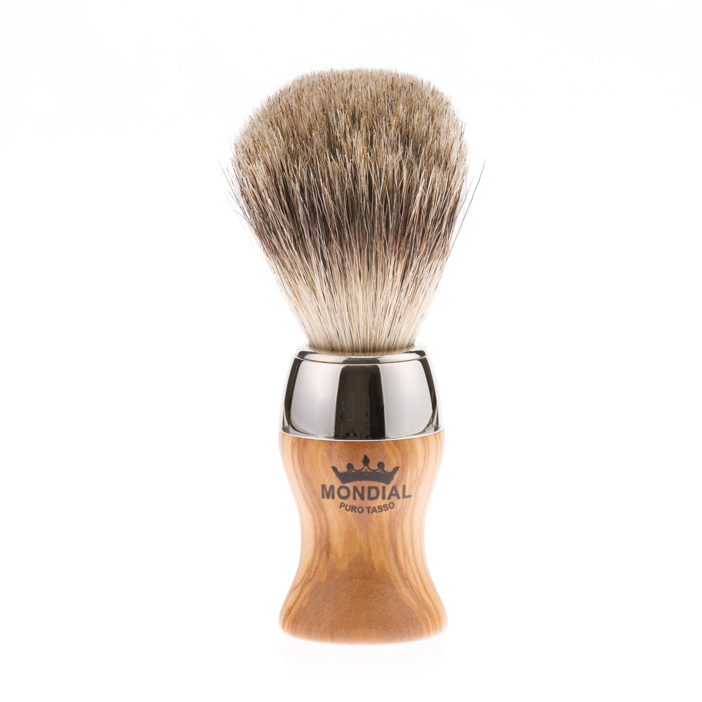 Бритвенный набор: станок, помазок, подставка, чаша MONDIAL ST-445-OMT