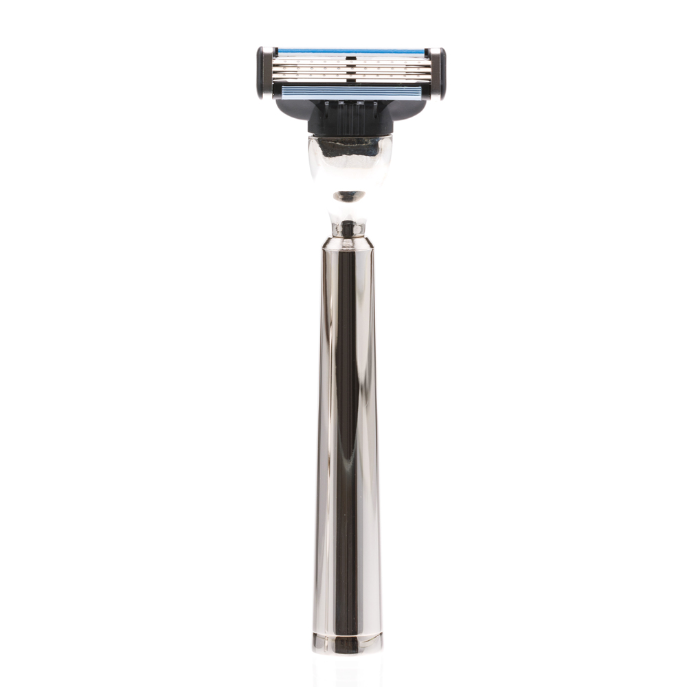 Бритвенный набор: станок, помазок, подставка, чаша MONDIAL ST-465-LMT