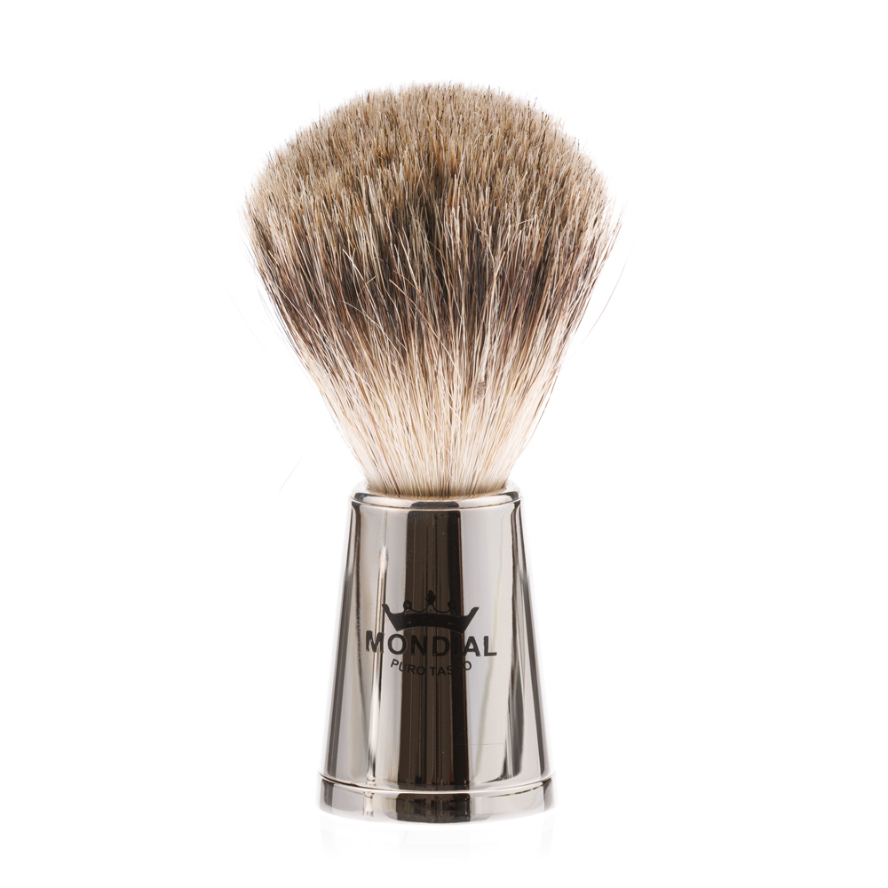 Бритвенный набор: станок, помазок, подставка, чаша MONDIAL ST-465-LMT